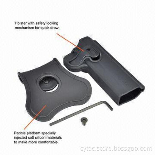 Made by high quality polymer material holster for 1911 variants pistol